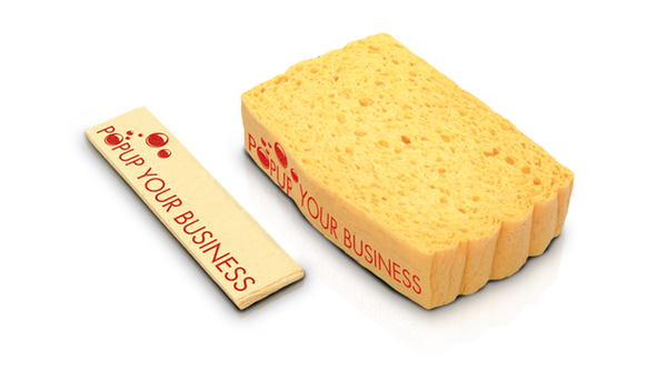 Sponzen in eigen vorm