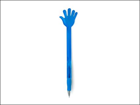 Kunststof balpen model hand