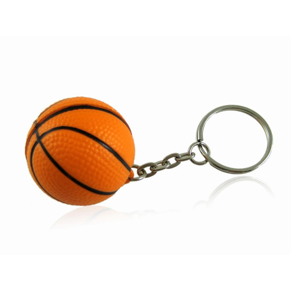 Anti stress basketbal sleutelhangers