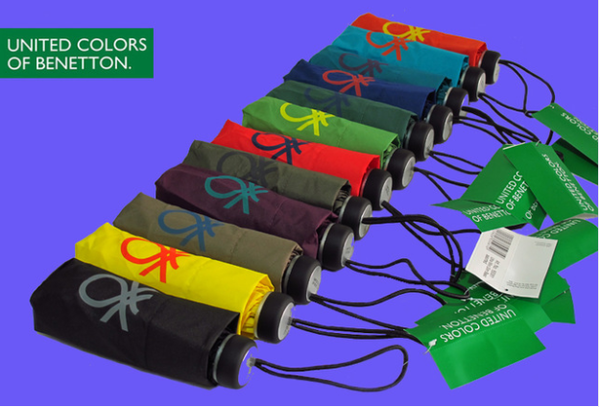 Benetton paraplu's