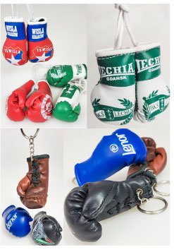 Bokshandschoen sleutelhanger