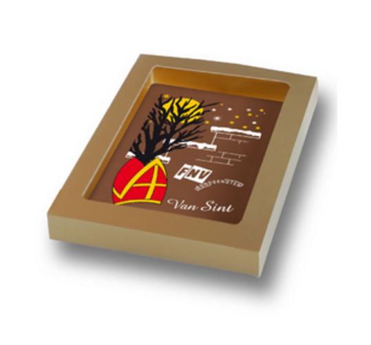 Sinterklaas chocolade kaarten