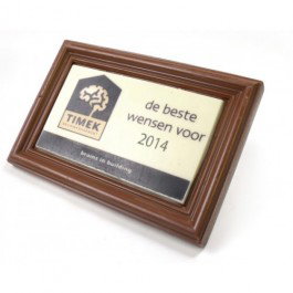 Kerstkaarten van merci chocolade