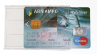 Creditcardhouders transparant