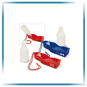 Drinkflessen en bakjes