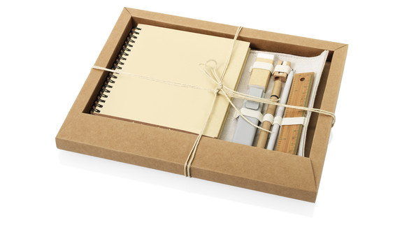 Ecologisch briefpapier giftsets