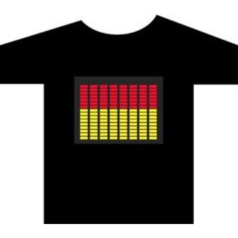 Milieuvriendelijke lichtgevende t-shirts