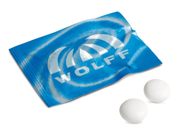 Flowpacks met 2 mentos mint