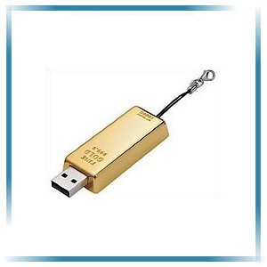 Goudstaaf USB sticks