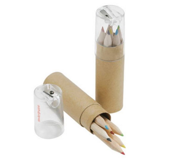 Koker kleurpotloodjes