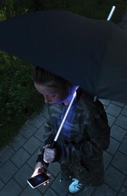 Led lichtsabel paraplu's