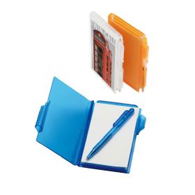 Notitieboekjes met balpennen