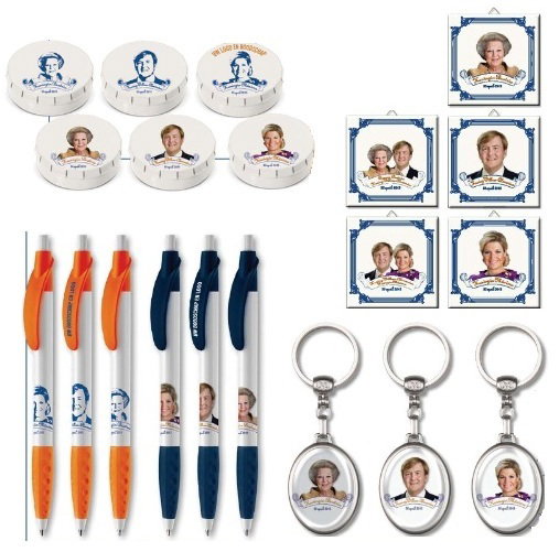 Oranje herdenkingsgeschenken