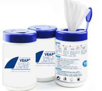Wipes (60 stuks towels) in tafel pot