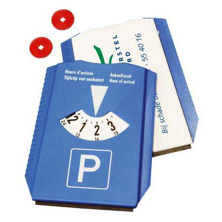 Parkeerschijven met ijskrabbers