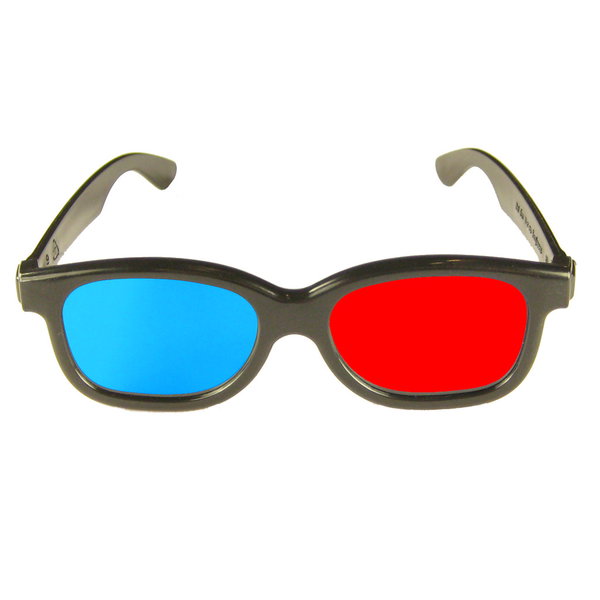 Plastic 3D brillen