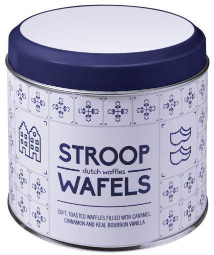 Stroopwafels in blik