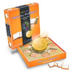 Trivial pursuit chocoladespellen