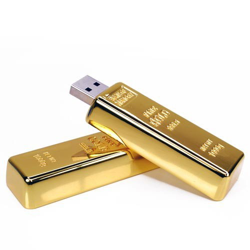 USB stick goudstaven