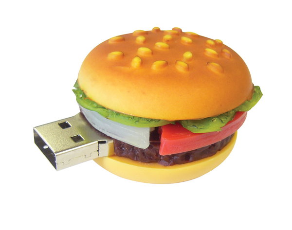 USB stick hamburgers