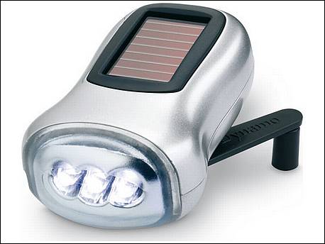Zaklampen op zonne-energie