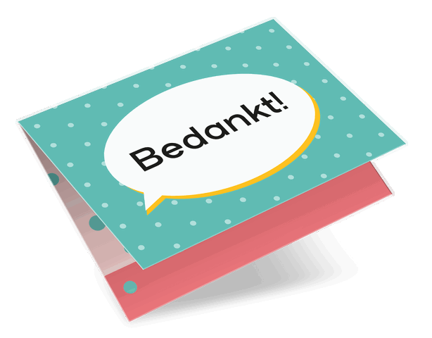 Sobre de regalo Gracias