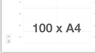 100 printvellen