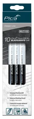 10 stuks Pica Potlood Black & White 546 23 cm