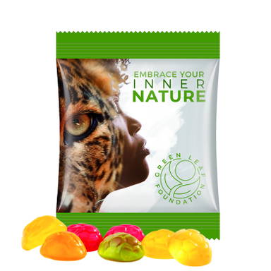 Trolli fruit jelly gums soccer ball 10g