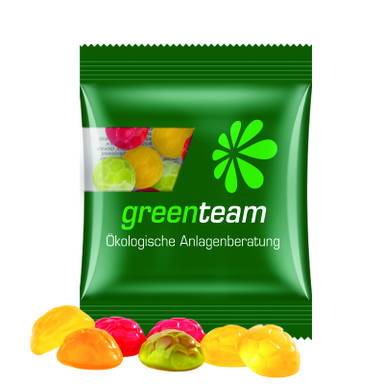 Trolli fruit jelly gum soccer balls 10g