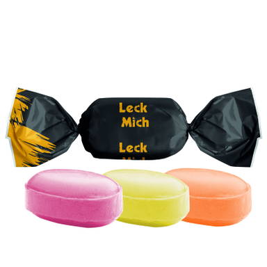 Sweets oval, fruit mix 5g