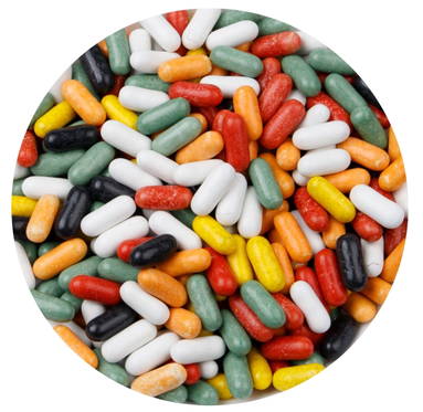 Dropstaafjes mix