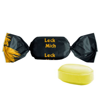 Lemon sweets, candy Vitamin C, oval 5g