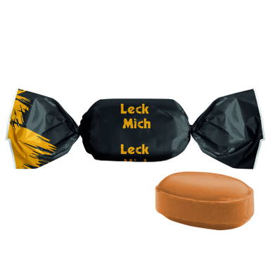 Caramel sweets, candy, oval 5g