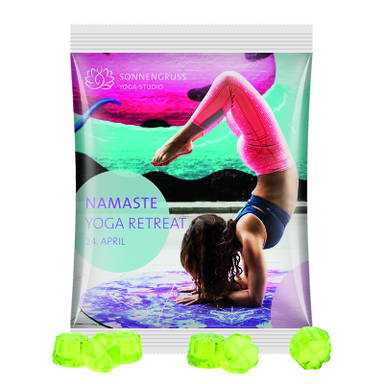 Trolli fruit jelly gums clover leaf green 50g