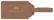Vegan Pineapple Leather Luggage Tag