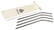 Reusable 4 pieces ECO Straw Set RVS rietjes