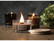 Wooosh Flame Scented Candle Dark Amber