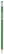 Pencil with eraser - Green