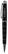 Stylo métallique de luxe dans un étui - Noir