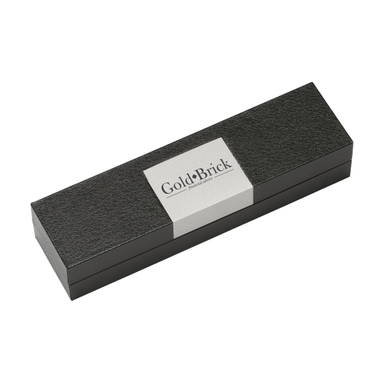 Luxuriöser Metallkugelschreiber in Kassette - Schwarz