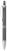 Diamond Soft Touch pennen - Grijs