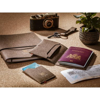 Recycled Leather Refillable Notebook A5