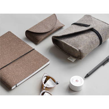 Recycled Leather Refillable Notebook A5