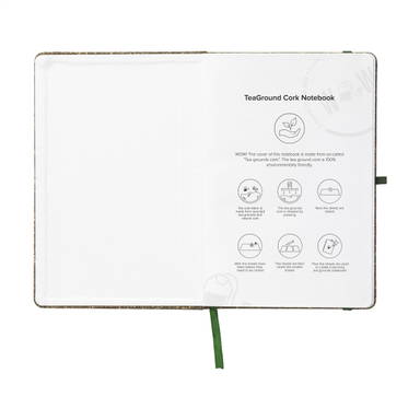 TeaGround Cork Notebook A5 notitieboek