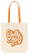 Canvas tas met gekleurd hengsel | 220 grams | 38 x 42 x 10 cm - Oranje