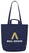 Organic Cotton Canvas colored Tote Bag (280 g/m²) tas - Navy