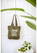 Organic Cotton Canvas colored Tote Bag (280 g/m²) tas - Olijfgroen