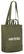 Organic Cotton Canvas colored Tote Bag (280 g/m²) tas - Olijfgroen