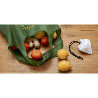 Strawberry GRS RPET opvouwbare tas